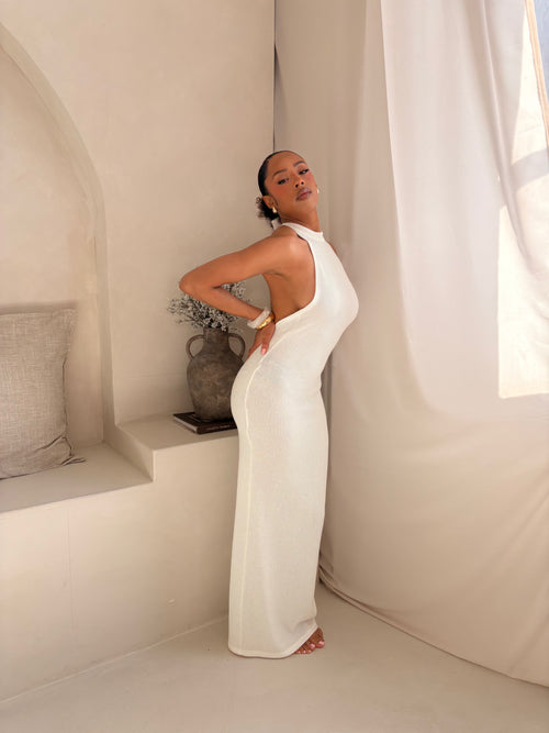Grace Maxi dress - White