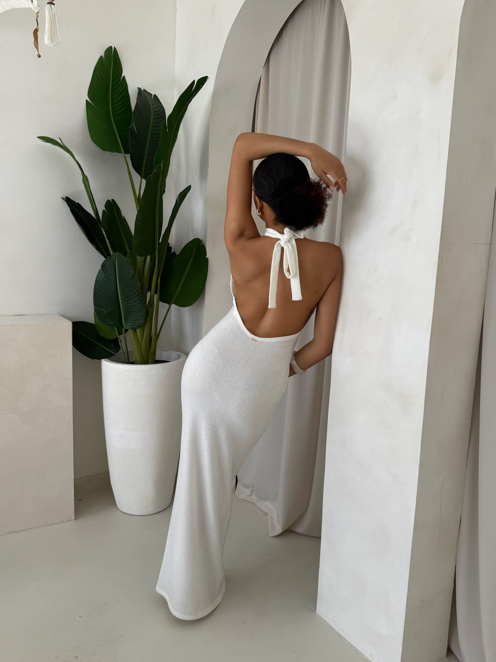 Grace Maxi dress - White