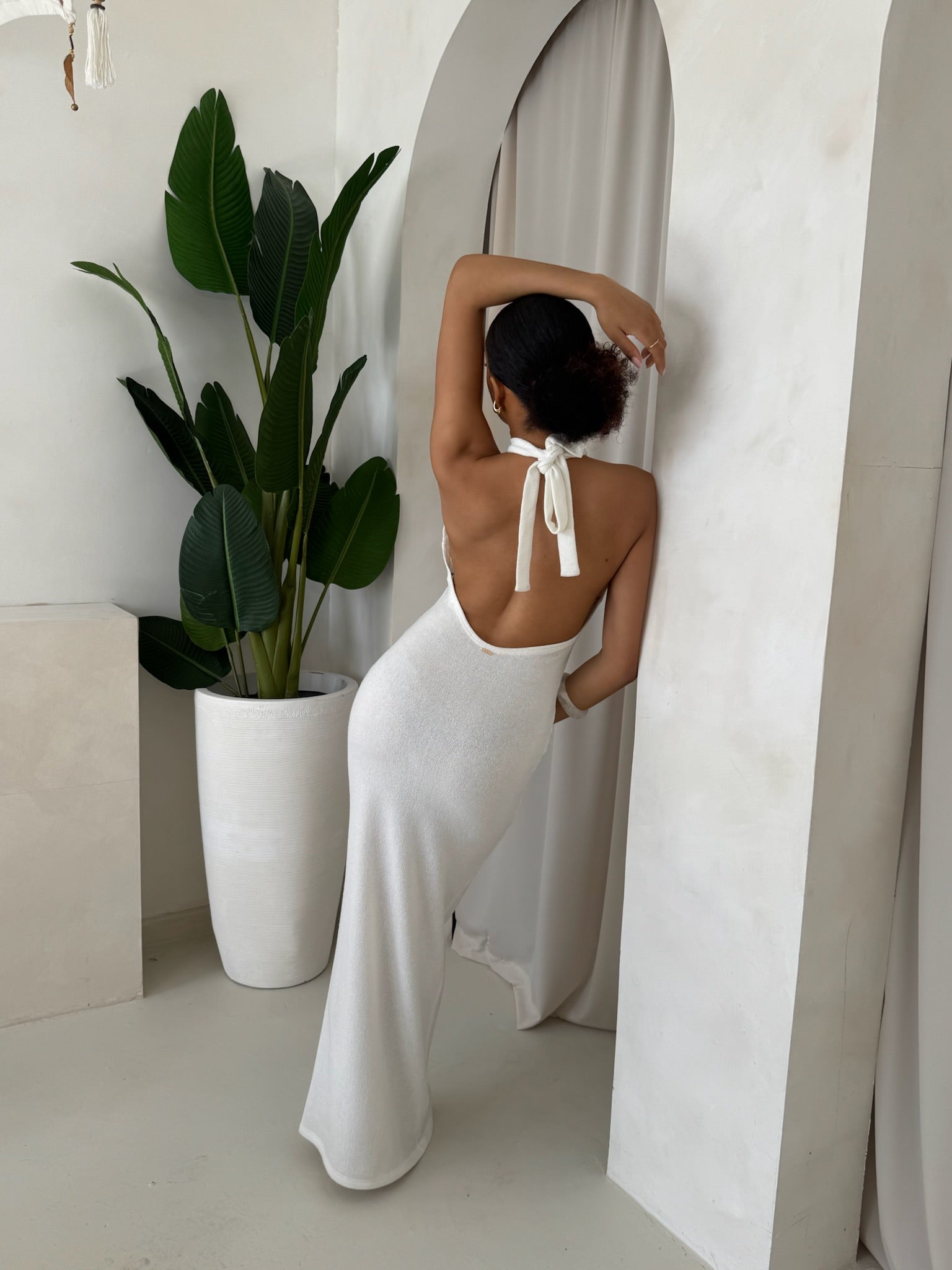 Grace Maxi dress - White